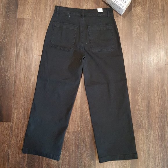 Cosmic Blue Love Jeans | Cosmic Blue Love High Rise Wide Leg Crop Jeans 28 | Poshmark